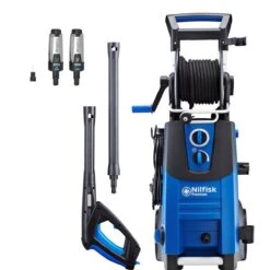 NILFISK PREMIUM 180-10 HOGEDRUKREINIGER 180 BAR 10 METER GEWAPENDE WATERSLANG HASPEL BAJONET AANSLUITINGEN GEINTEGREERDE REINIGINGSTANK 5 JAAR GARANTIE -Tuingereedschaps Winkel 1200x1200 590