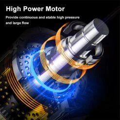 Merkloos Elektrische Accu-Hogedrukreiniger - 1.2mpa - Multifunctioneel Mondstuk - Draagbaar Oplaadbaar Snoerloos - Reinigingsspuitpistool - Met Rijke Accessoires - Voor Auto, Tuin, Terras, Raam - Zwart -Tuingereedschaps Winkel 1200x1200 605