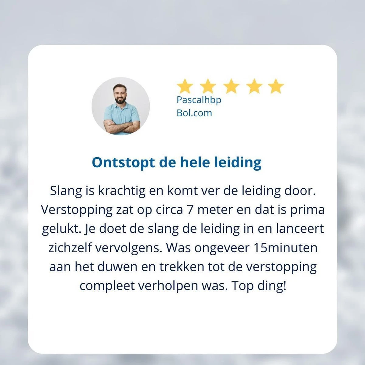 Techweise - Rioolslang Voor Kärcher K2 T/m K7 - 15M - Met Voorwaartse Hogedruksproeiers 3 Techweise - Rioolslang Voor Kärcher K2 T/m K7 - 15M - Met Voorwaartse Hogedruksproeiers - Afbeelding 3