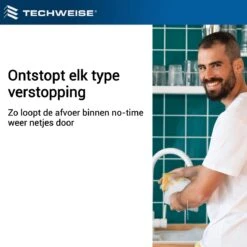 Techweise - Rioolslang Voor Kärcher K2 T/m K7 - 15M - Met Voorwaartse Hogedruksproeiers 15 Techweise - Rioolslang Voor Kärcher K2 T/m K7 - 15M - Met Voorwaartse Hogedruksproeiers -Tuingereedschaps Winkel 1200x1200 614