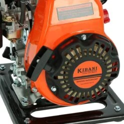 Kibani Waterpomp 8.000 Liter P/uur - 98 Cc / 1.5 PK 4-takt Benzine Motor - 4000 Toeren/Minuut - Doorstroming 8 M³ P/uur - Tuinpomp -Tuingereedschaps Winkel 1200x1200 740