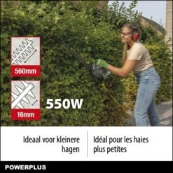 Powerplus POWEG40100 Elektrische Heggenschaar - 550W - Snoeien En Knippen - Zwaardlengte 560mm - Mesafstand 16mm - Haagschaar Voor Tuinonderhoud 8 Powerplus POWEG40100 Elektrische Heggenschaar - 550W - Snoeien En Knippen - Zwaardlengte 560mm - Mesafstand 16mm - Haagschaar Voor Tuinonderhoud -Tuingereedschaps Winkel 1200x1200 77