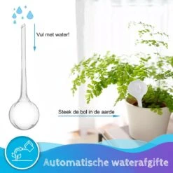 Summer Spark Waterdruppelaar Voor Planten 6 Stuks Transparant – 27 CM X 8 CM – 250 ML – Automatisch Watergeefsysteem Voor Kamerplanten – Planten Watergever Met Druppelsysteem – Waterbol -Tuingereedschaps Winkel 1200x1200 779
