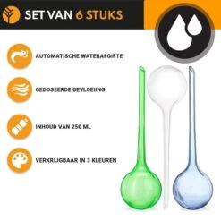Waterdruppelaar Blauw Set Van 6 Stuks Voor Planten – 27 CM – Automatisch Watergeefsysteem Voor Kamerplanten – Planten Watergever Met Druppelsysteem – Waterbol -Tuingereedschaps Winkel 1200x1200 814