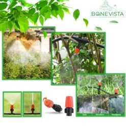 Bone Vista® 155 Stuks Water Druppelslang Irrigatiesysteem Tuin – Bewateringssysteem & Druppelsysteem 13 Bone Vista® 155 Stuks Water Druppelslang Irrigatiesysteem Tuin – Bewateringssysteem & Druppelsysteem -Tuingereedschaps Winkel 1200x1200 838