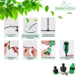 Bone Vista® 155 Stuks Water Druppelslang Irrigatiesysteem Tuin – Bewateringssysteem & Druppelsysteem 14 Bone Vista® 155 Stuks Water Druppelslang Irrigatiesysteem Tuin – Bewateringssysteem & Druppelsysteem -Tuingereedschaps Winkel 1200x1200 839