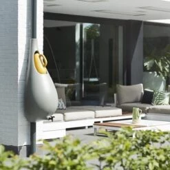 Elho Pure Raindrop 70L - Geel/Oker -Tuingereedschaps Winkel 1200x1200 967