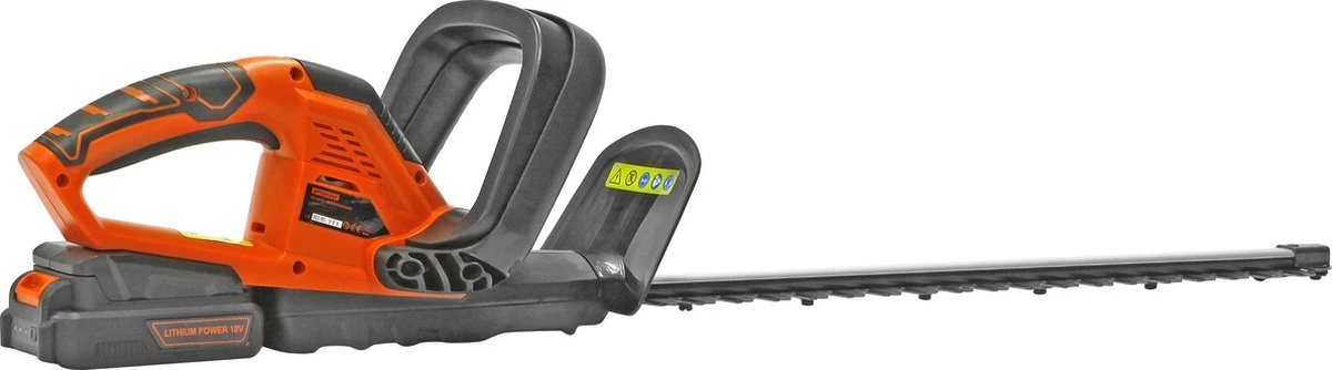 Kibani Accu Heggenschaar – Inclusief 2000mAh Li-ion Accu – 51 Cm Zwaardlengte - 18V 4 Kibani Accu Heggenschaar – Inclusief 2000mAh Li-ion Accu – 51 Cm Zwaardlengte - 18V - Afbeelding 4