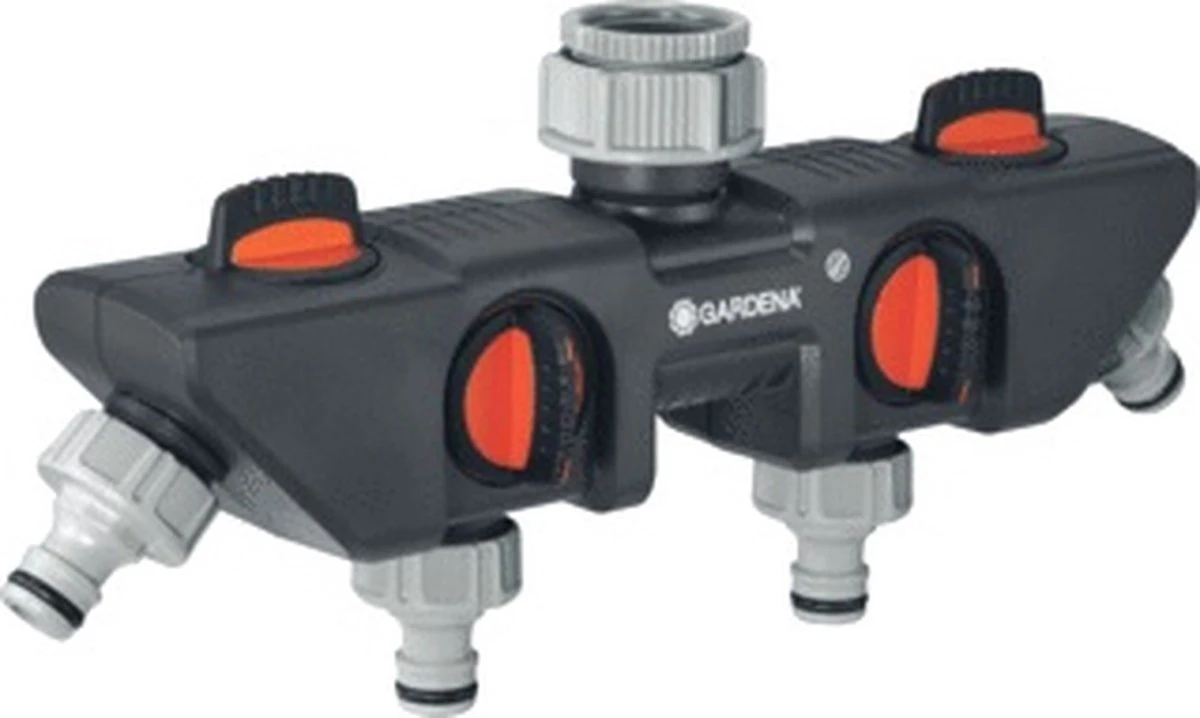 GARDENA - Waterverdeler - Slangkoppeling - 4 Uitgangen 12 GARDENA - Waterverdeler - Slangkoppeling - 4 Uitgangen - Afbeelding 12