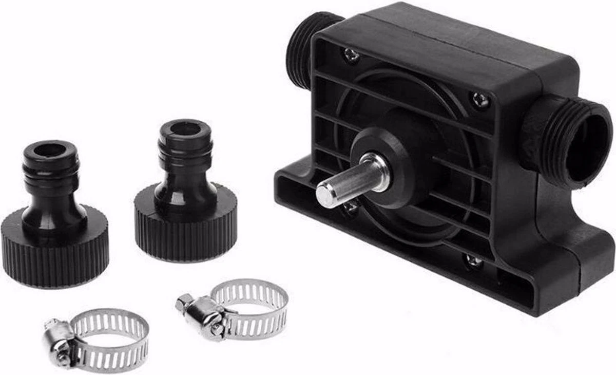 Waterpomp Voor Accuboor, Accutol Of Boormachine - Voorzetpomp - 1136 Liter / Uur - Boot Pomp Voor (Accu)boormachine Water Boorpomp 1 Waterpomp Voor Accuboor, Accutol Of Boormachine - Voorzetpomp - 1136 Liter / Uur - Boot Pomp Voor (Accu)boormachine Water Boorpomp