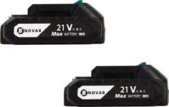 NovarGarden® Mini Kettingzaag NG1 - Met 2x Accu - Takkenzaag - Snoeizaag - Electrisch - Handzaag - Boomzaag - 21V -Tuingereedschaps Winkel 1200x765