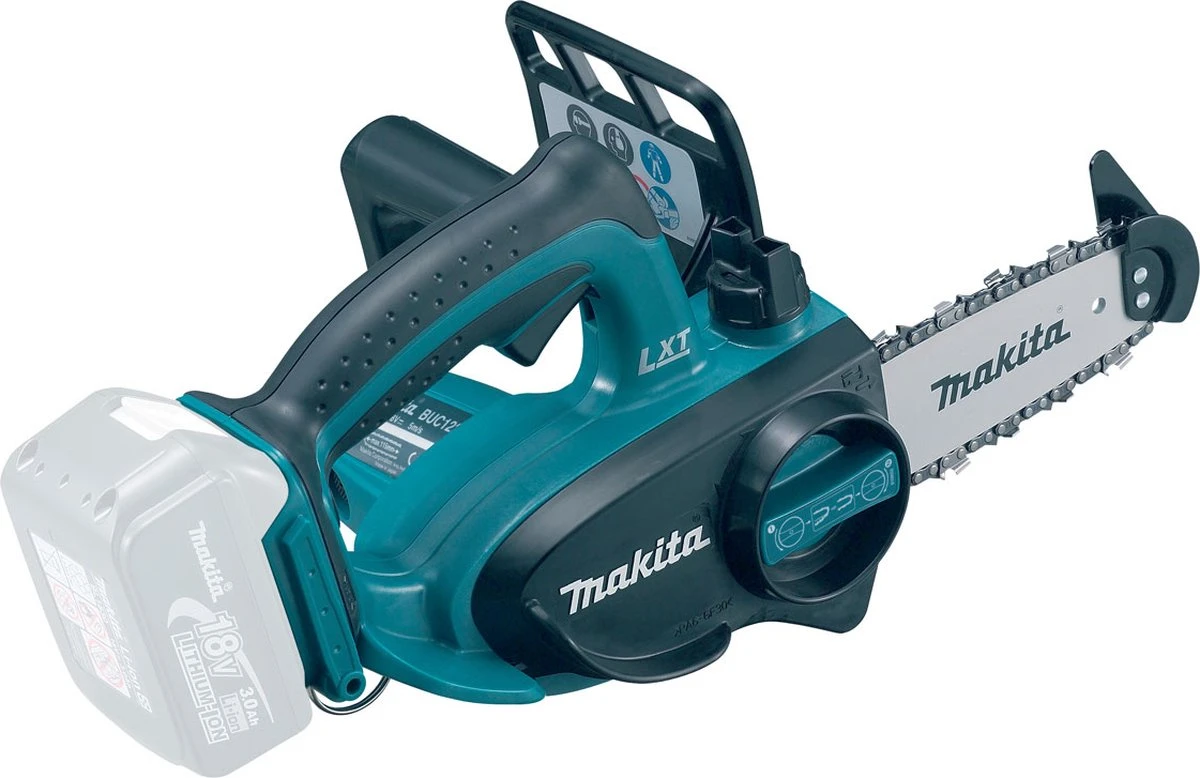 Makita DUC122ZK 18V Li-Ion Accu Kettingzaag Body In Koffer - 115mm 2 Makita DUC122ZK 18V Li-Ion Accu Kettingzaag Body In Koffer - 115mm - Afbeelding 2