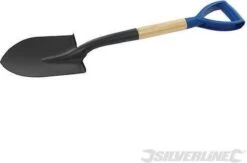 Silverline Mini Spade Met Ronde Kop En Houten Schacht - 70 Cm -Tuingereedschaps Winkel 1200x794 1