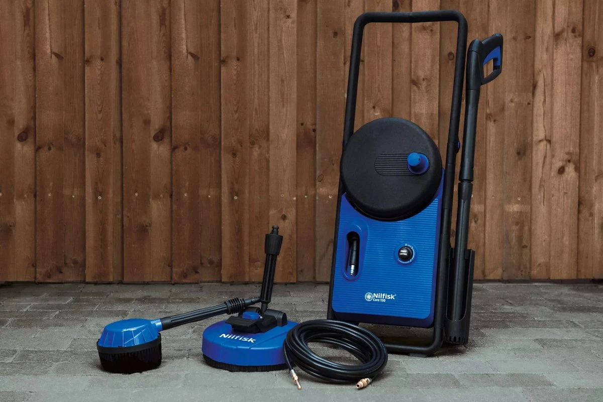 NILFISK CORE 150 POWER CONTROL PAD HOGEDRUKREINIGER 150 BAR TERRASREINIGER RIOOLSLANG 10 METER WATERSLANG 5 JAAR GARANTIE 4 NILFISK CORE 150 POWER CONTROL PAD HOGEDRUKREINIGER 150 BAR TERRASREINIGER RIOOLSLANG 10 METER WATERSLANG 5 JAAR GARANTIE - Afbeelding 4