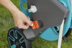 GARDENA - AquaRoll M CleverRoll Easy Slangenwagen - Maximaal 60 Meter - Inklapbare Zwengel -Tuingereedschaps Winkel 1200x800 270