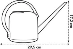 Elho B.for Soft Gieter 30 - Gieter Voor Binnenaccessoires - Ø 31.3 X H 0.0 Cm - Wit/Wit -Tuingereedschaps Winkel 1200x807 3