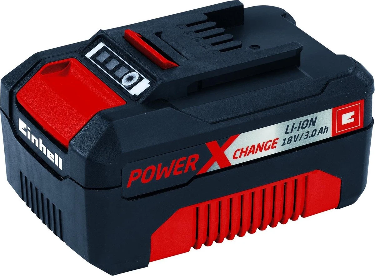 Einhell Accu Kettingzaag GE-LC 18 Li Kit (1x3,0Ah) Power X-Change (Li-Ion - 18 V - 25 Cm Zwaardlengte - 23 Cm Snijlengte - Terugslagbescherming - Kettingvangbout - Incl. 3,0 Ah Accu En Lader) 5 Einhell Accu Kettingzaag GE-LC 18 Li Kit (1x3,0Ah) Power X-Change (Li-Ion - 18 V - 25 Cm Zwaardlengte - 23 Cm Snijlengte - Terugslagbescherming - Kettingvangbout - Incl. 3,0 Ah Accu En Lader) - Afbeelding 5