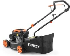 FUXTEC Grasmaaier Benzine - 41cm - 80cc - Duwmaaier - Opvangbak 45L - FX-RM4180 -Tuingereedschaps Winkel 1200x964 1