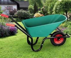 Gardebruk Kruiwagen 100 L - Kunststof Kuip – Tot 150KG Groen -Tuingereedschaps Winkel 1200x972 5