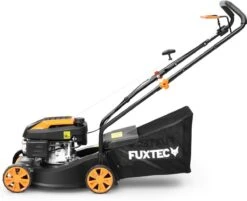 FUXTEC Grasmaaier Benzine - 41cm - 80cc - Duwmaaier - Opvangbak 45L - FX-RM4180 -Tuingereedschaps Winkel 1200x976