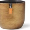 Capi Europe - Bloempot Bol Retro - 23x21 - Goud - Bloempot Voor Binnen - BRTG134