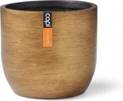 Capi Europe - Bloempot Bol Retro - 23x21 - Goud - Bloempot Voor Binnen - BRTG134 -Tuingereedschaps Winkel 1200x992 4