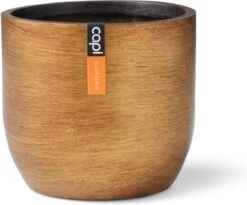 Capi Europe - Bloempot Bol Retro - 23x21 - Goud - Bloempot Voor Binnen - BRTG134 -Tuingereedschaps Winkel 1200x995 1