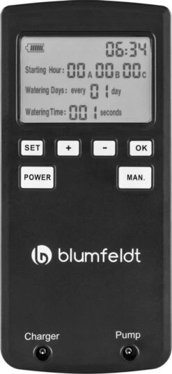 Blumfeldt Greenkeeper Automatisch Bewateringssysteem - Besproeiingscomputer - Druppelsysteem - Bewateringsautomaat Ideaal Tijdens Vakantie - Voor 60 Potplanten -Tuingereedschaps Winkel 552x1200 1