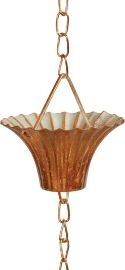 Esschert Design Regenketting 254 Cm Staal Koper 8 Esschert Design Regenketting 254 Cm Staal Koper -Tuingereedschaps Winkel 557x1200 1