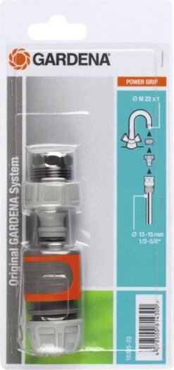 Gardena Koppeling Set Snelaansluitstukken Kraanstuk, Slangstuk En Draadadapter 4078500010269 -Tuingereedschaps Winkel 567x1200