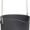 Elho B.for Swing 18 Hangpot - Bloempot Voor Binnen - Ø 18.0 X H 16.5 Cm - Zwart/Antraciet
