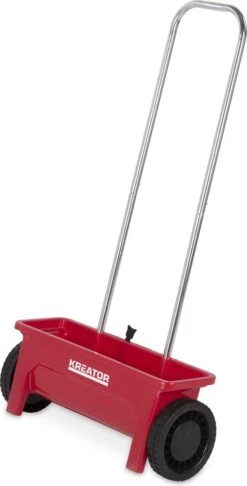 Kreator KRTGR9001 Strooiwagen - 45 Cm Strooibreedte - 12 Liter Inhoud -Tuingereedschaps Winkel 610x1200
