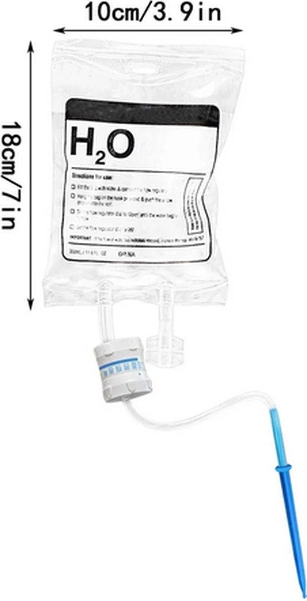 Plant Infuus H2o - Waterdruppelaar - Automatisch Bewateringssysteem Planten - Druppelirrigatie - Transparant - 350ml 3 Plant Infuus H2o - Waterdruppelaar - Automatisch Bewateringssysteem Planten - Druppelirrigatie - Transparant - 350ml - Afbeelding 3