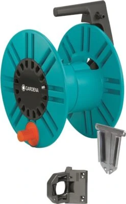 GARDENA - Wandslanghouder 60 Met Slanggeleider - Slanghouder - Maximale Capaciteit 60 Meter -Tuingereedschaps Winkel 742x1200