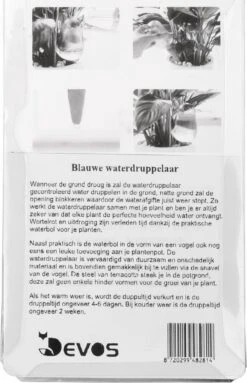 Waterdruppelaar Voor Planten 2 Stuks - Waterbol Kamerplanten - Automatisch Watergeefsysteem - Vogel - Blauw -Tuingereedschaps Winkel 773x1200 1
