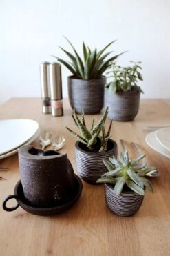 Capi Europe - Set Van 4 - Bloempot Binnen - Rib Antraciet 9 Capi Europe - Set Van 4 - Bloempot Binnen - Rib Antraciet -Tuingereedschaps Winkel 800x1200 116