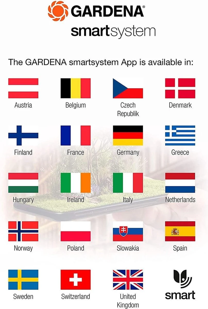 GARDENA - Smart Water Control Set Besproeiingscomputer - 1min Tot 10u - 6 Besproeiingen Per Dag 11 GARDENA - Smart Water Control Set Besproeiingscomputer - 1min Tot 10u - 6 Besproeiingen Per Dag - Afbeelding 11