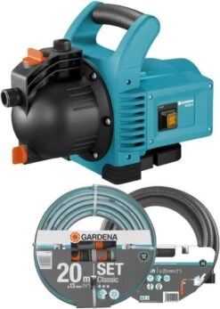 GARDENA - Classic Besproeiingspomp 3000/4 Compleet - Waterpomp - Incl. 3.5 M Aanzuigslang En 20 M Slang -Tuingereedschaps Winkel 853x1200 1