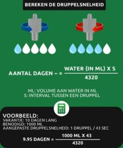 SKYARD® Waterdruppelaar Set Van 10 – Watergeefsysteem Geschikt Binnen (Kamerplanten) En Buiten – Bewateringssysteem Met Instelbare Druppelsnelheid - Irrigatiesysteem - Planten Watergever - Waterbol 13 SKYARD® Waterdruppelaar Set Van 10 – Watergeefsysteem Geschikt Binnen (Kamerplanten) En Buiten – Bewateringssysteem Met Instelbare Druppelsnelheid - Irrigatiesysteem - Planten Watergever - Waterbol -Tuingereedschaps Winkel 994x1200
